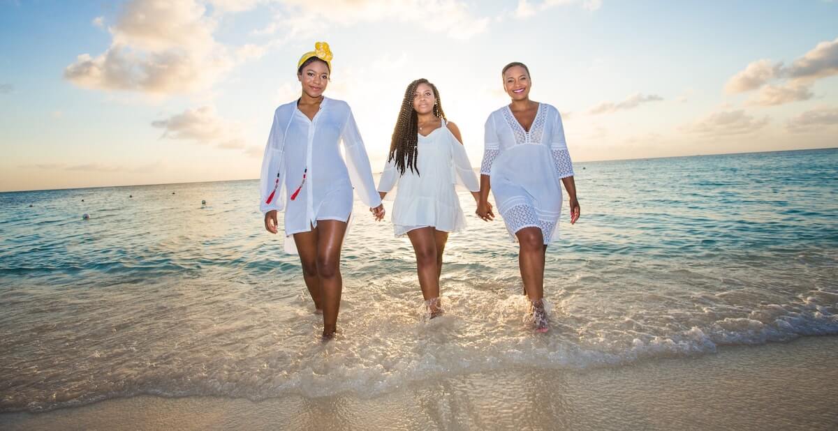 3 ladies getting ready for the summer